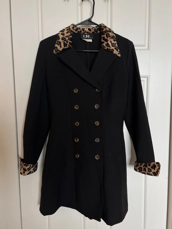 I.N. San Francisco Jackets & Blazers - Vintage Cheetah Detail Jacket/Dress